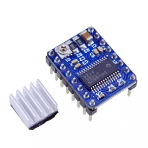 5 عدد قطعه پرینتر سه بعدی StepStick DRV8825 DRV 8825 درایور موتور پله‌ای رمپ 1.4 Reprap 4 ماژول PCB جایگزین A4988 با هیت سینک
