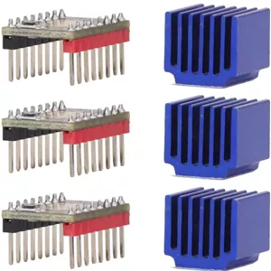 ماژول درایور استپ موتور TMC2209 V2.0، قدرتمند، بی صدا و با اتلاف حرارت بالا، پشتیبانی از عملکرد بدون سنسور