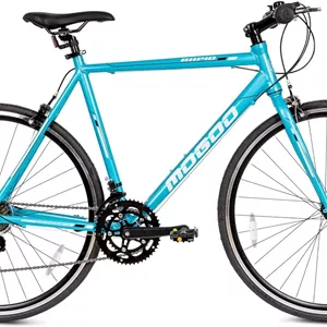 دوچرخه هیبریدی کورسی MOGOO Rapid 700C، سیستم دنده 14 سرعته Shimano، فریم آلیاژ آلومینیوم سبک وزن، دوچرخه مسابقه ای بزرگسالان، لاستیک Kenda، ترمزهای کالیپری، دوچرخه سواری برای مردان و زنان، دوچرخه بزرگسال