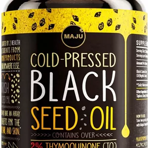 کپسول روغن دانه سیاه ماجو سوپرفودز، پرس سرد قوی، 2% تیموکینون، 100% روغن دانه زیره سیاه ترکی، روغن دانه سیاه ارگانیک، روغن دانه سیاه مایع، 120 عدد، 500 میلی گرم در هر کپسول