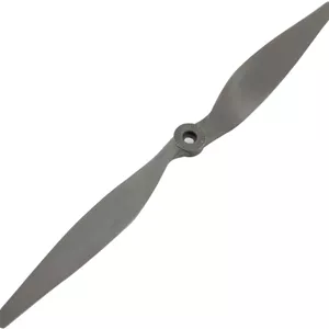 پروانه پلاستیکی خاکستری 2 پره با قطر چرخش 13 اینچ و گام 6.5 اینچ برای هواپیما و هواگرد RC