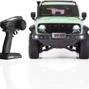مدل ماشین کنترلی صخره نورد Traction Hobby Tank300 مقیاس 1/8، محور فلزی، کمک فنرهای قابل تنظیم، مناسب برای سرگرمی