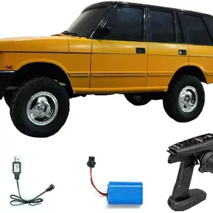 ماشین صخره نورد کنترلی توکان آرسی هابی مدل LDRC LD18401 با مقیاس 1/18، سیستم 4WD، موتور براش، ESC و سروو RTR مناسب فضای باز