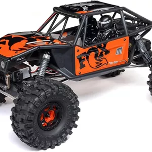 ماشین صخره نورد کنترلی آفرود Axial 1:10 UTB10 Capra 1.9 4WS 4x4 Ready to Run با موتور براش، بدون باتری و شارژر - نارنجی