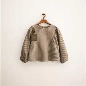 ZARA TIMELESS - بلوز راه راه بزرگ