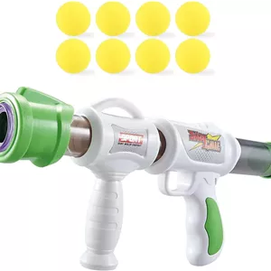 تفنگ پرتاب توپ فومی Power Joy Shooterz X Blaster 7 به همراه 8 توپ فومی EVA، تفنگ پرتابی، بازی اکشن، اسباب بازی تیراندازی، بازی در فضای باز و داخل خانه، اسباب بازی پسرانه، 6 سال به بالا