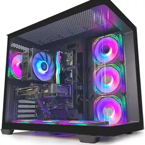 کامپیوتر گیمینگ Curv - پردازنده Intel Core i5-12400F | کارت گرافیک Intel ARC B580 12GB | رم 16GB DDR4 - حافظه SSD NVMe 1TB | خنک کننده بادی - مادربرد H610 - منبع تغذیه 650W 80  | WiFi-Bluetooth - ویندوز 11 Pro | کامپیوتر رومیزی