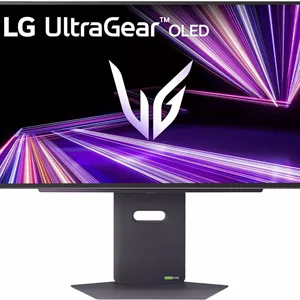 مانیتور گیمینگ 27 اینچی اولد LG مدل 27GX790A-B، رزولوشن QHD 1440p، نرخ بروزرسانی 480 هرتز، زمان پاسخگویی 0.03 میلی‌ثانیه، DisplayPort 2.1، True Black 400، NVIDIA G-Sync، AMD FreeSync Premium Pro، HDMI، USB، پایه با قابلیت تنظیم ارتفاع/چرخش/شیب، رنگ مشکی