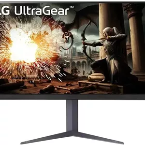 مانیتور گیمینگ ۳۲ اینچ ال‌جی UltraGear™ مدل 32GS75Q-B.AEU - پنل IPS با رزولوشن QHD (2560 x 1440)، زمان پاسخگویی ۱ میلی‌ثانیه، نرخ بروزرسانی ۱۸۰ هرتز، DisplayHDR™ 400، پوشش ۹۹ درصدی sRGB (CIE1931)، سازگار با AMD FreeSync و NVIDIA G-Sync