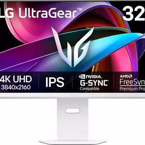 مانیتور گیمینگ 32 اینچی LG 32G810SA-W Ultragear 4K UHD (3840 x 2160) IPS، 144 هرتز، 1 میلی‌ثانیه، سازگار با NVIDIA G-Sync، AMD FreeSync Premium، VESA DisplayHDR 400، HDMI، DisplayPort، USB Type-C، سفید