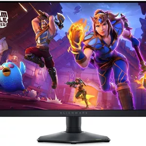 مانیتور گیمینگ 27 اینچی دل Alienware AW2724HF - FHD (1920x1080)، 500 هرتز، 0.5 میلی‌ثانیه GtG، AMD FreeSync™ Premium و NVIDIA G-SYNC® Compatible، پنل IPS Fast، هاب HDMI/DP/USB، طراحی ارگونومیک