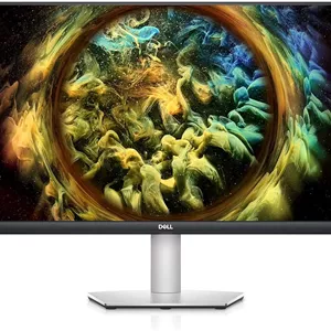 مانیتور 27 اینچی دل مدل S2721QSA با کیفیت 4K UHD (3840x2160)، نرخ تازه‌سازی 60 هرتز، پنل IPS، زمان پاسخ‌گویی 4 میلی‌ثانیه، AMD Radeon FreeSync، پوشش 99% sRGB، بلندگوهای داخلی، DisplayPort، 2x HDMI، نقره‌ای