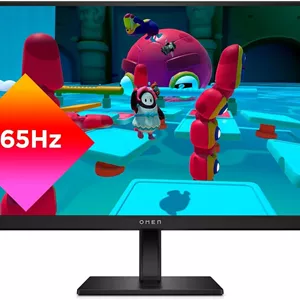 مانیتور گیمینگ 27 اینچی HP OMEN 27q QHD با نرخ تازه‌سازی 165 هرتز، نمایشگر QHD (2560 x 1440)، پنل IPS، پوشش 99% sRGB، پوشش 95% DCI-P3، نسبت تصویر 16:9، فناوری AMD FreeSync Premium، مدل 27q (2023)، مشکی