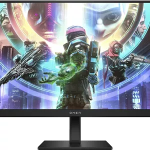 مانیتور گیمینگ HP OMEN 27s، ۲۷ اینچ FHD (۱۹۲۰ در ۱۰۸۰ با نرخ ۲۴۰ هرتز، IPS، نسبت تصویر ۱۶:۹، ۱ میلی‌ثانیه، HDMI، ضد انعکاس نور، AMD FreeSync Premium، سازگار با کنسول‌ها)، مشکی