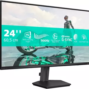 مانیتور گیمینگ 24 اینچی Philips Evnia 24M2N3200NF - Full HD، 144 هرتز، 4 میلی‌ثانیه، FreeSync، سازگار با G-Sync (1920x1080, HDMI 2.0, DisplayPort 1.4) مشکی