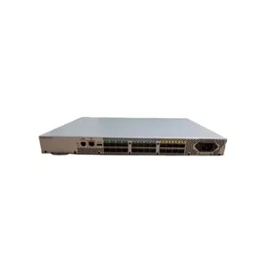 سوییچ Brocade G610 مدل BR-G610-24-32G-0، دارای 24 پورت 32Gb/s SW SFP ، فعال سازی 24 پورت، خروجی هوای کناری