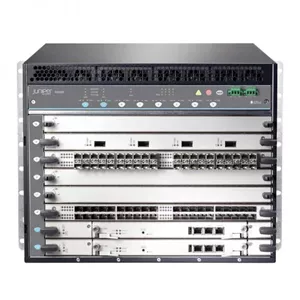 شاسی سوئیچ Juniper MX480 مدل CHAS-BP-MX480-S به همراه صفحه پشتی نصب شده
