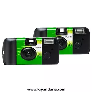 دوربین یکبار مصرف  فوجی فیلم مدل  QuickSnap Flash 400  پک دوتایی