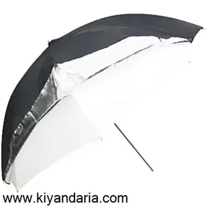 چتر بازتابنده دوگانه Godox (33 اینچ، مشکی/نقره‌ای/سفید)