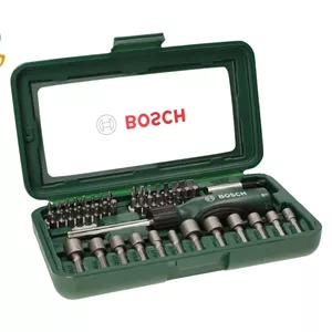 ست سری پیچ‌گوشتی 46 عددی Bosch - شامل 32 سری بادوام
