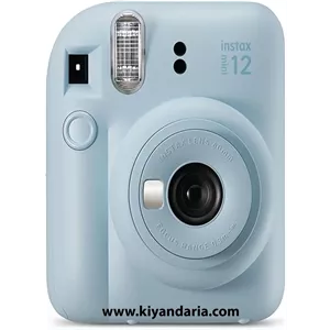 دوربین عکاسی چاپ فوری فوجی فیلم مدل Instax Mini 12 Blue Holiday Bundle 2023