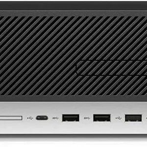 کامپیوتر رومیزی HP EliteDesk 800 G4 SFF، پردازنده Intel Core i7-8700 3.20GHz، رم 16GB DDR4، حافظه 512GB SSD، وای فای، بلوتوث، ویندوز 10 پروفشنال (بازسازی شده)، مشکی
