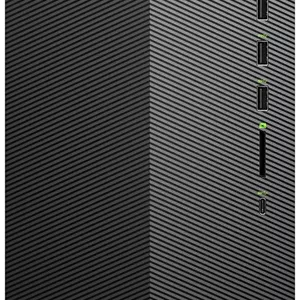 کامپیوتر رومیزی گیمینگ HP Pavilion، پردازنده AMD Ryzen 5 3500، کارت گرافیک NVIDIA GeForce GTX 1650 4 GB، رم 8 GB، حافظه SSD 512 GB، ویندوز 10 هوم (TG01-0030، مشکی)