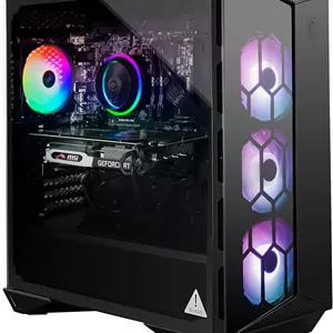 کیس کامپیوتر گیمینگ MSI Aegis R 10TD-068US، پردازنده Intel Core i7-10700، کارت گرافیک GeForce RTX 3070، حافظه 16 گیگابایتی، 512 گیگابایت SSD1 ترابایت HDD، WiFi 6، USB Type-C، آماده واقعیت مجازی، ویندوز 10 هوم