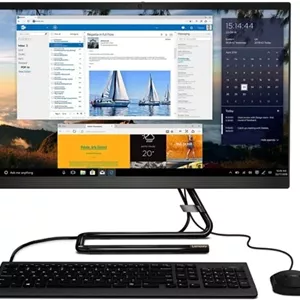 کامپیوتر همه کاره لنوو IdeaCentre A340، صفحه لمسی 23.8 اینچی، نسل نهم پردازنده Intel Core i3، حافظه 8 گیگابایتی، هارد دیسک 1 ترابایتی، ویندوز 10