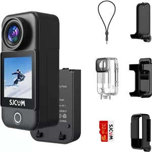 دوربین جهشی SJCAM C300 4K30fps، 1.33 اینچ لمسی 6-اسیسټ 30 متر زیرآبی