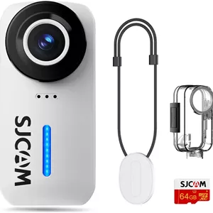دوربین پیوسته SJCAM C110Plus 4K، گرایش سفید