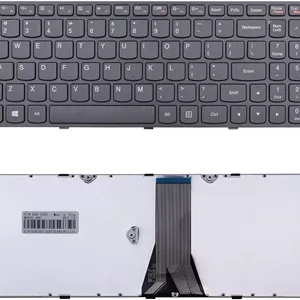 کیبورد SUNMALL b50 جایگزین کیبورد لپ تاپ لنوو به همراه قاب برای Lenovo LdeaPad Flex 2 15 B50 B50-30 B50-45 B50-70 B50-80 B51-80 G50 G50-30 G50-45 G50-70 G50-80 G50-75 Z50 طرح US