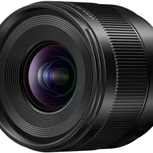 لنز دوربین پاناسونیک LUMIX Micro Four Thirds، Leica DG SUMMILUX 9mm F1.7 ASPH، دیافراگم بزرگ، عملکرد ویدیویی، H-X09 مشکی