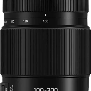 لنز پاناسونیک LUMIX G II Vario، 100-300 میلی‌متر، بدون آینه Micro Four Thirds، Power O.I.S، H-FSA100300 (مشکی ایالات متحده)