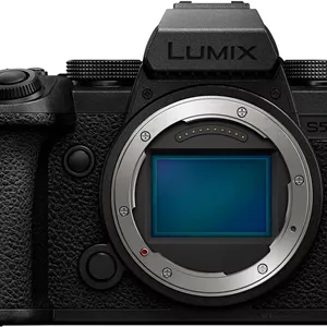 دوربین بدون آینه پاناسونیک LUMIX S5IIX، فول فریم 24.2 مگاپیکسلی با فوکوس خودکار هیبریدی فازی، فناوری Active I.S. جدید، 5.8K Pro-Res، خروجی RAW از طریق HDMI، استریمینگ IP - مدل DC-S5M2XBODY مشکی