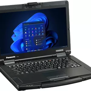 لپ تاپ پاناسونیک Toughbook FZ-55 MK1، صفحه نمایش لمسی 14 اینچی FHD 1920x1080، پردازنده Intel Core i7-8665U، رم 16 گیگابایتی، SSD 1 ترابایتی، 4G LTE، USB-C، ویندوز 11 پرو (تجدید شده)