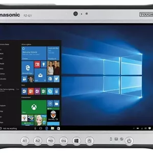 پاناسونیک Toughpad G1, FZ-G1, MK5، پردازنده Intel Core i5-7300U 2.60GHz، صفحه لمسی 10.1 اینچی با قابلیت استفاده با دستکشقلم دیجیتایزر، 8 گیگابایت رم، 256 گیگابایت حافظه داخلی، وب کم، WiFi، بلوتوث، ویندوز 10 پرو (بازسازی شده)