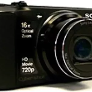 دوربین دیجیتال سونی Cyber-shot DSC-H90 با حسگر 16.1 مگاپیکسل، زوم اپتیکال 16 برابر و LCD 3.0 اینچی (مشکی) (مدل 2012)