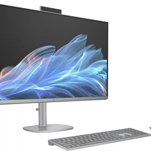 کامپیوتر همه کاره HP OmniStudio X با هوش مصنوعی، صفحه نمایش 31.5 اینچی، پردازنده Intel Ultra 7 155H، حافظه SSD 1 ترابایتی، صفحه نمایش 31.50 اینچی 4K UHD (3840 x 2160)، ویندوز 11، کیبورد و ماوس HP، نقره ای (32 گیگابایت رم | Nvidia RTX4050 6GB)