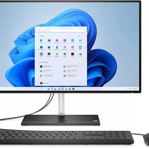 کامپیوتر همه کاره HP مدل All-in-One 24-cb1004ne Bundle، صفحه نمایش 23.8 اینچی FHD، پردازنده نسل دوازدهم Intel® Core™ i3، رم 4 گیگابایتی، حافظه SSD 256 گیگابایتی، گرافیک Intel® UHD، ویندوز 11 هوم، صفحه کلید En-Ar، مشکی جت - [6J7E8EA]