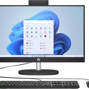 کامپیوتر همه کاره HP 24 cr1000i AIO | صفحه نمایش 24 اینچ 1920x1080 FHD | پردازنده Core Ultra 7-155U - هارد 1 ترابایت SSD - رم 24 گیگابایت | 12 هسته @ 4.8 گیگاهرتز ویندوز 11 پرو مشکی