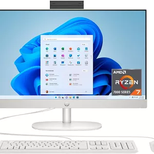 کامپیوتر همه کاره 23.8 اینچی HP مدل 24-cr0032، پردازنده AMD Ryzen™ 7 7730U، گرافیک AMD Radeon™، رم 16 گیگابایتی DDR4-3200 مگاهرتز