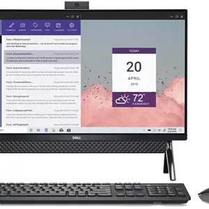 کامپیوتر همه کاره لمسی 23.8 اینچی FHD دل Inspiron 5400 AIO، پردازنده Intel Core i3-1115G4، رم 8 گیگابایتی 2666 مگاهرتز DDR4، هارد دیسک 1 ترابایتی SATA، گرافیک Intel UHD، ویندوز 10 هوم