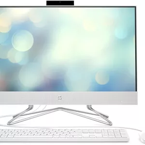 کامپیوتر همه کاره 24 اینچی HP، پردازنده نسل 11 اینتل Core i5-1135G7، گرافیک Intel Iris Xe Graphics، رم 8 گیگابایتی، SSD 512 گیگابایتی، ویندوز 11 هوم (24-df1370، سفید برفی)