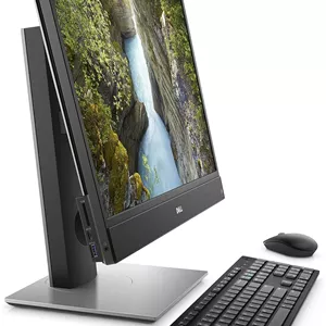 کامپیوتر رومیزی آل این وان لمسی Dell OptiPlex 5260 با صفحه نمایش FHD 1920x1080، پردازنده Intel Core i5-8600 3.1 GHz، رم 8 گیگابایتی، حافظه SSD 256 گیگابایتی، 21.5 اینچ