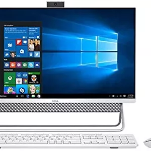 کامپیوتر رومیزی لمسی آل این وان Dell Inspiron 24 5000 Series | پردازنده نسل 11 اینتل Core i7-1165G7 | رم 16 گیگابایت | 256 گیگابایت SSD1 ترابایت HDD | کارت گرافیک NVIDIA GeForce MX330 | کیبورد و ماوس | ویندوز 10 هوم