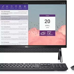کامپیوتر رومیزی آل این وان Dell Inspiron 27 7790 مدل 2020، صفحه نمایش 27 اینچی FHD IPS، پردازنده نسل دهم Intel Quad-Core i5-10210U (بهتر از i7-8550U)، رم 8 گیگابایتی DDR4، حافظه SSD 256 گیگابایتی PCIe، هارد دیسک 1 ترابایتی، ویندوز 10