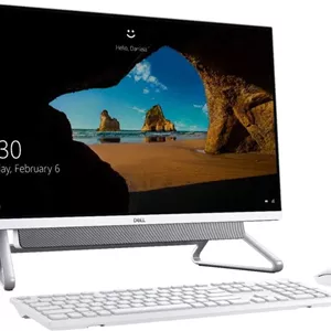 کامپیوتر رومیزی آل این وان لمسی Dell Inspiron 27 7790 با 1 ترابایت SSD، 2 ترابایت HD و 32 گیگابایت رم (پردازنده نسل دهم Intel Core i7 با فرکانس توربو تا 4.90 گیگاهرتز، 32 گیگابایت رم، 1 ترابایت SSD2 ترابایت HD، صفحه نمایش لمسی 27 اینچی FullHD، ویندوز 10)