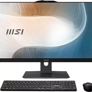 کامپیوتر همه کاره MSI Modern AM242TP: صفحه نمایش 23.8 اینچی FHD، پردازنده Intel Core 7-150U، حافظه 32 گیگابایتی، حافظه SSD NVMe M.2 یک ترابایتی، ویندوز 11 پرو: مشکی مدل 1M-1092US