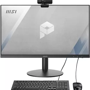 کامپیوتر همه کاره MSI PRO AP241، صفحه نمایش 23.8 اینچی FHD IPS-Grade LED، پردازنده Intel Core i5-11400، حافظه 8 گیگابایتی، 500 گیگابایت SSD، WiFi 6، BT 5.1، مشکی، ویندوز 11 هوم (11M-619US)